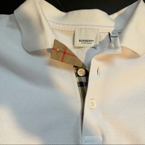 Burberry polo white Size L
